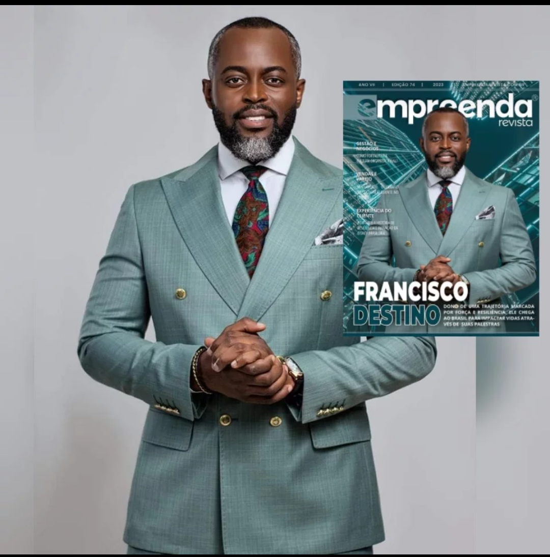  Francisco Destino é capa de revista brasileira sobre Empreendedorismo.